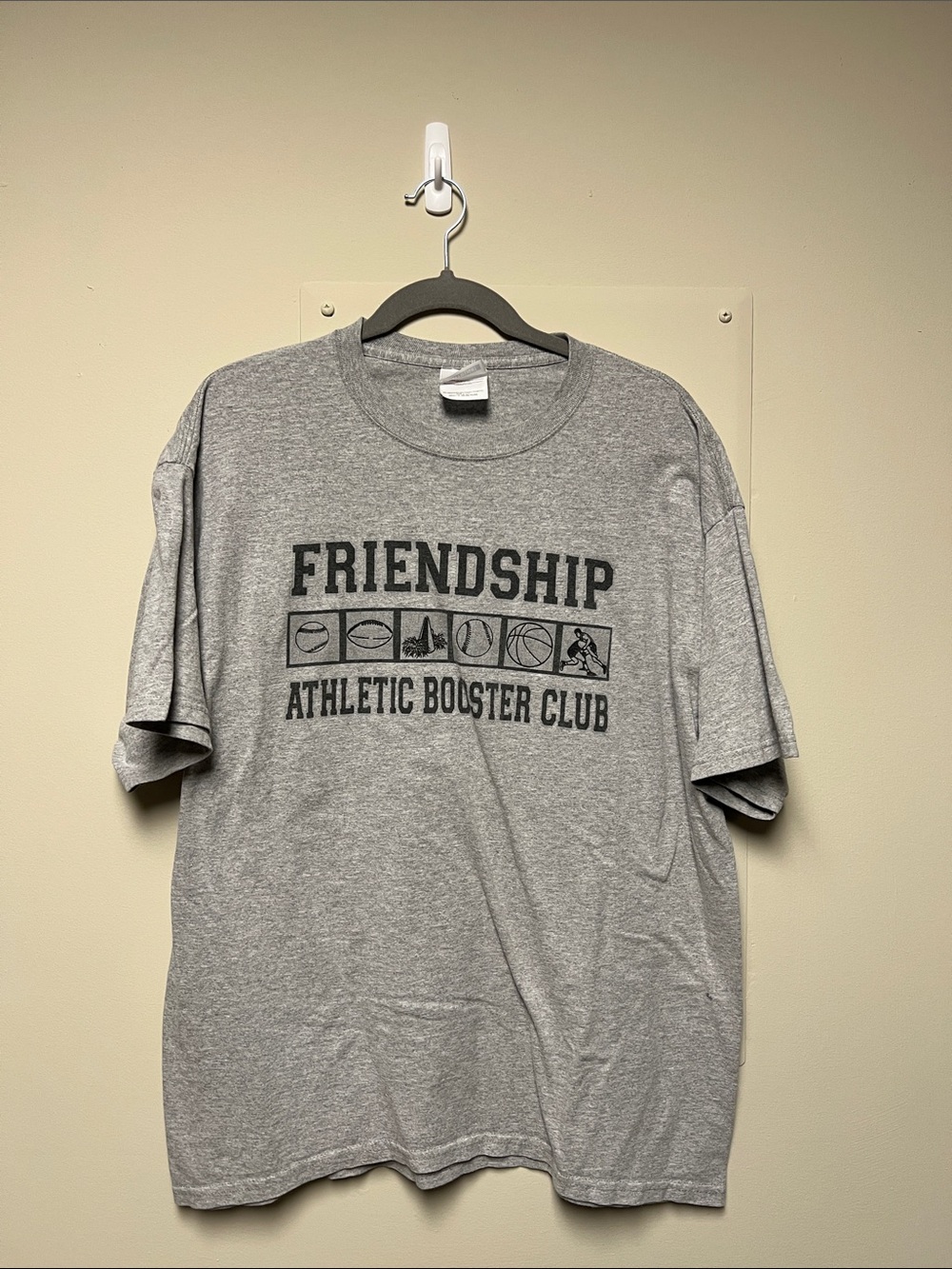 Vintage friendship athletic club tee